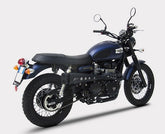 Short High Mounted-Black Stainless Steel E3 Homologated Full Kit