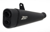 Short Low Mounted-Black Stainless Steel E3 Homologated Full Kit