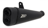 Short Low Mounted-Black Stainless Steel Racing Full Kit