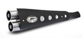 Special. Edition High Mounted-Stainless Steel E3 Homologated Full Kit And Black Heat Shields