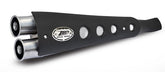 Special. Edition High Mounted-Stainless Steel Racing Full Kit And Black Heat Shields