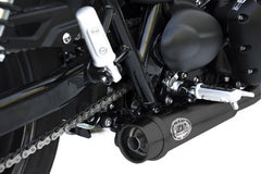 Zard Black Stainless Homologated E4 Slip-Ons | ZTP058S10SSO-B