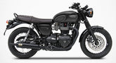 Bottle - Black Stainless Steel E4 Homologated Slip-Ons