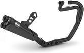 Zard Black Stainless Homologated E4 Full Kit And Carbon End Cap | ZTP094S00SCO-B