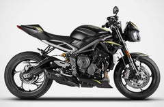 Zard Black Stainless Racing Slip-On Kit | ZTP095S10SCR-B