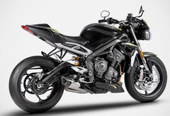 Zard Stainless Racing Slip-On Kit And Carbon End Cap | ZTP095S10SCR