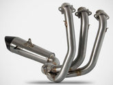 Zard Stainless Homologated E5 Full Kit And Carbon End Cap | ZTP101S00SCO