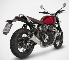 Stainless.Steel Racing Full Kit And Carbon End-Cap