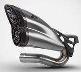 Stainless Steel Racing Slip-On And Carbon End-Cap