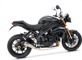 Stainless Steel Racing Slip-On And Carbon End-Cap