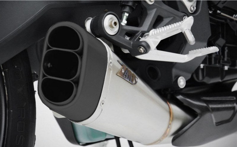 Zard Short Stainless Racing Slip-On | ZTP515S10SCR