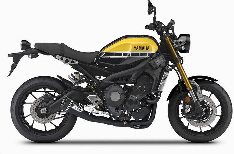Black Stainless Steel Racing Full Kit And Carbon End-Cap