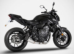 Zard Stainless Homologated E4/E5 Full Kit And Carbon End Cap | ZYH105S00SCO