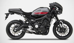 Black Stainless Steel Racing Full Kit And Carbon End-Cap