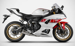 Zard Stainless Racing Full Kit And Carbon End Cap | ZYH107S00SCR