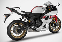 Zard Stainless Racing Full Kit And Carbon End Cap | ZYH107S00SCR