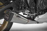 Zard Stainless Racing Full Kit And Carbon End Cap | ZYH107S00SCR