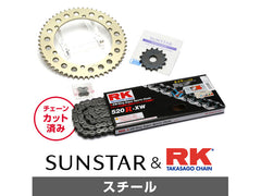 SUNSTAR KR31301 sprocket & chain kit (steel) | KR31301