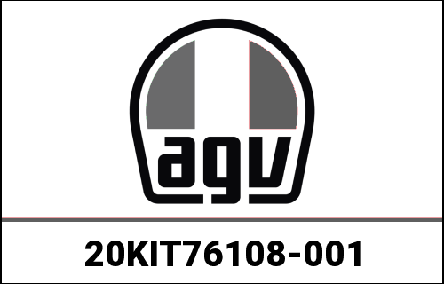 AGV PEAK AX-8 DUAL EVO/AX-8 DUAL (+aluminum screws), BLACK | 20KIT76108-001