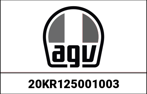 AGV FRONT VENT COVER PAINTED TOURMODULAR MATT BLACK | 20KR125001003