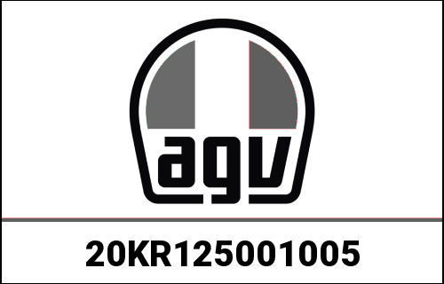 AGV FRONT VENT COVER PAINTED TOURMODULAR LUNA GREY | 20KR125001005