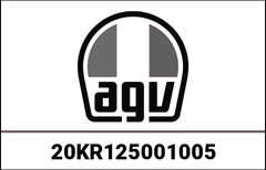 AGV FRONT VENT COVER PAINTED TOURMODULAR LUNA GREY | 20KR125001005