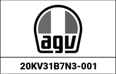 AGV VISOR K5 S/K3 SV (XS-S-MS) - MPLK Iridium Blue | 20KV31B7N3001