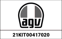 AGV SPOILER K5 S/K-5 JET/K-5 PEARL WHITE | 21KIT00417020