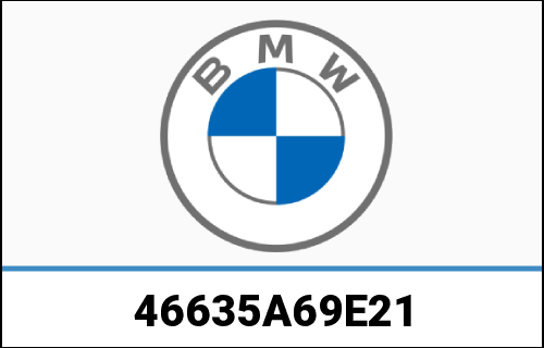 BMW Genuine Aluminium tank tray, left  | 46635A69E21 / 46 63 5 A69 E21