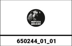 Hepco & Becker Tube Topcasecarrier-black for Kawasaki GPX 750 R | 650244 01 01