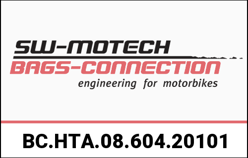 SW MOTECH Legend Gear side bag system LC - Black Edition. Kawasaki Eliminator 500 (23-). | BC.HTA.08.604.20101