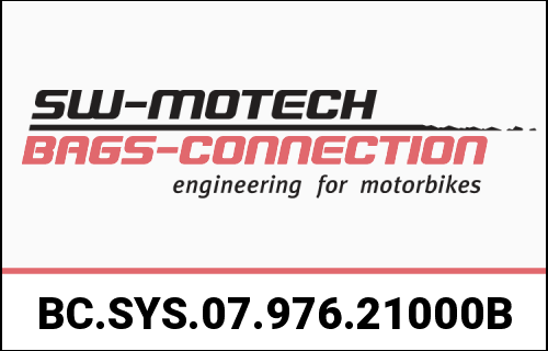 SW MOTECH SysBag WP L/L system. BMW R 1300 GS Adventure (24-). | BC.SYS.07.976.21000/B