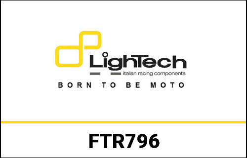 Lightech Heel Guard - Brake Side- White Logo | FTR796