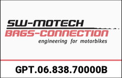SW Motech TRAX ADV top case system. Black. Yamaha Niken GT (22-). | GPT.06.838.70000/B