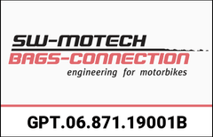 SW MOTECH ADVENTURE-RACK. Black. Yamaha MT-09 Tracer/ Tracer 900 GT. | GPT.06.871.19001/B