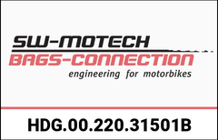 SW Motech Adventure handguard kit. Black. Suzuki V-Strom 800/800DE, GSX-S1000GX. | HDG.00.220.31501/B