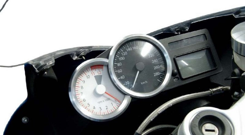 Hornig Speedometer trim, Anodized | 0406-1