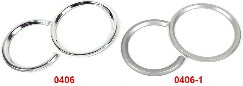 Hornig Speedometer trim, Anodized | 0406-1