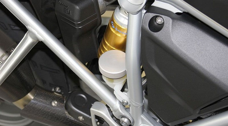 Hornig Foot brake fluid reservoir cover, Anodized | 0727-1