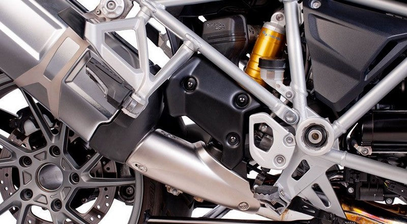 Hornig Side covers (3 parts) black | 240015B