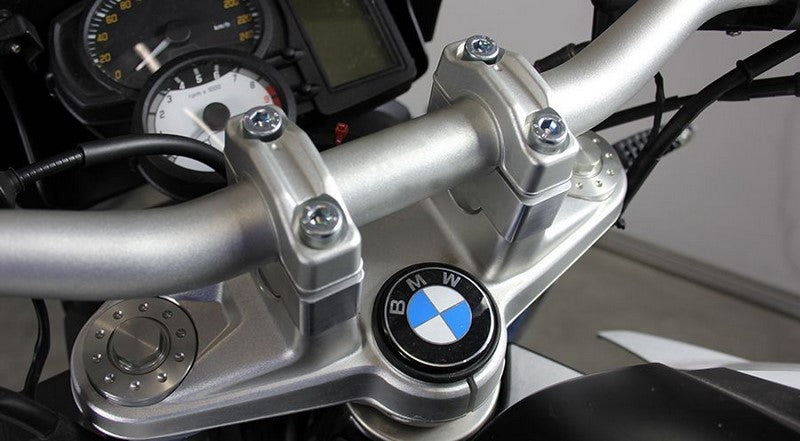 Hornig Handlebar Risers 25mm silver | 30224