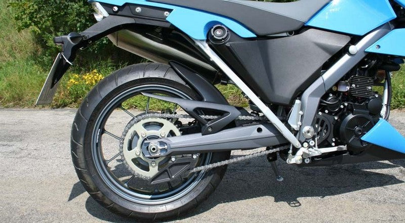 Hornig Rear mudguard, Black primed | 40098