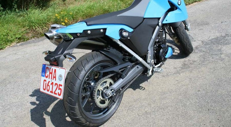 Hornig Rear mudguard, Black primed | 40098