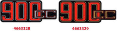 Hornig Sticker 900cc red/black/gold | 4663329