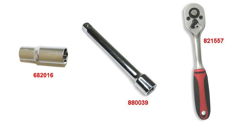 Hornig / ホーニグ ピン Spark plug wrench 16mm for BMW F650GS (08-12), F700GS & F800GS | 682016