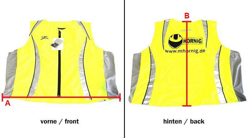 Hornig Reflective vest size 3XL | 874307