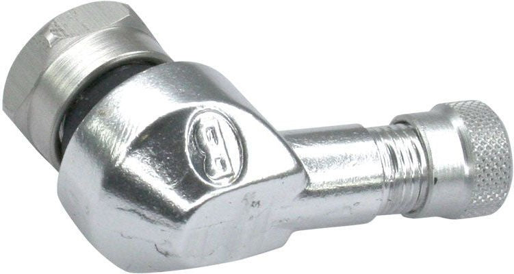 Hornig 90 degree valve stem silver | AR1197012