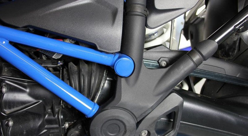 Hornig Frame cover left blue | B-0527