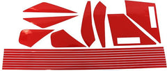Hornig Decor sticker set red | DekoRTr