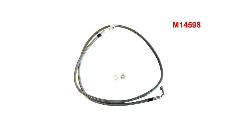 Hornig / ホーニグ ピン Steel-braided clutch hose for BMW R1150RT | M14598